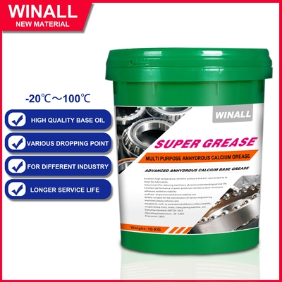 Graisse multifonctionnelle au calcium anhydre NLGI4 DP 150, imperméable et économique, basse température