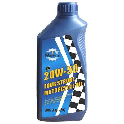 1L SAE20W50 Huile Moteur pour Motocyclette 2T et Machines de Jardin