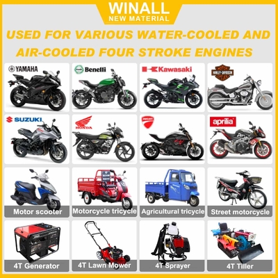 Huile de lubrification alimentaire API SN SAE 10W40 Huile de moteur pour moteur 4T Huile de moteur de moto