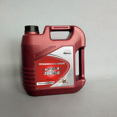 Winall SAE 50 huile diesel Lubrifiants 20w40 Huile de compresseur en gros API CF-4 20W 50 huile de moteur diesel