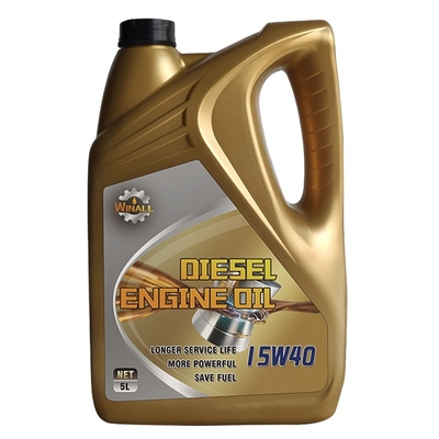 Huile moteur diesel entièrement synthétique CK-4 15W-40 5L de haute qualité