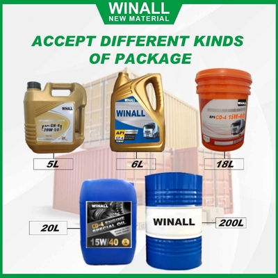 Lubrifiant automobile de marque WINALL CF4 15W-40 Huile de moteur diesel pour camions