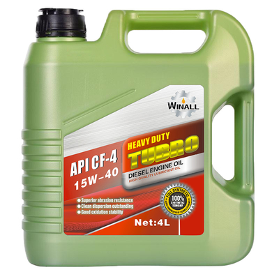 Huile pour camionnage de petit tonnage de haute qualité et à efficacité à long terme API CF4 SAE 15W40
