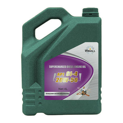 Véhicules Jaune Transparent Lumière Supérieure Automobile Bonne Protection contre l'usure CIi-4 Huile Diesel Entièrement Synthétique