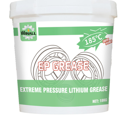 Propriétés anti-friction Machinerie lourde NLGI 4 18KG Graisse au lithium extrême pression