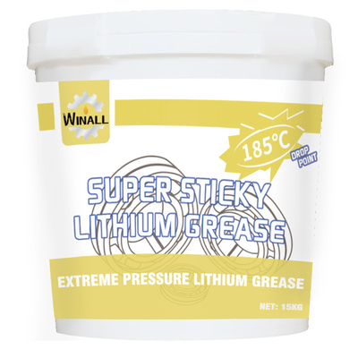 Graisse au lithium haute viscosité pour roulements de roues, résistante à la chaleur, des fabricants, 15 kg, DP180