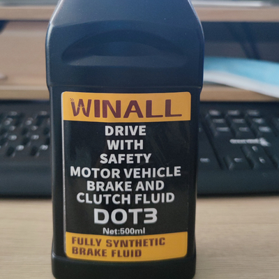 Chine fabrication de liquide de freinage DOT 3 en couverture dure de 800 ml / 1L