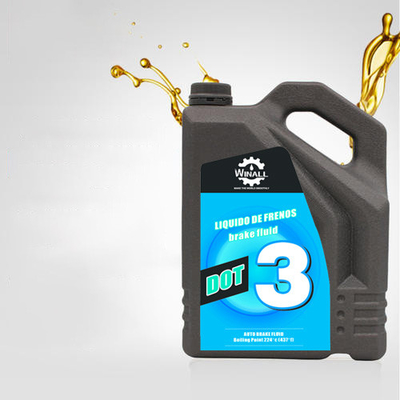 Liquide de frein 500ml Bouteilles en plastique  vente en gros usine dot3+ embrayage de chariot élévateur huile synthétique dot3  liquide de frein