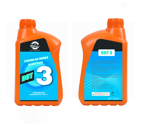 Fabrique en gros à bas prix Dot3+ Clutch de chariot élévateur synthétique Oil de frein Fluide de frein Stop Huile de frein
