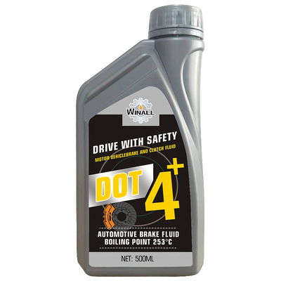 Chine Prix bas Emballage sur mesure Haute performance 500 ml Dot4+ Fluide de freinage