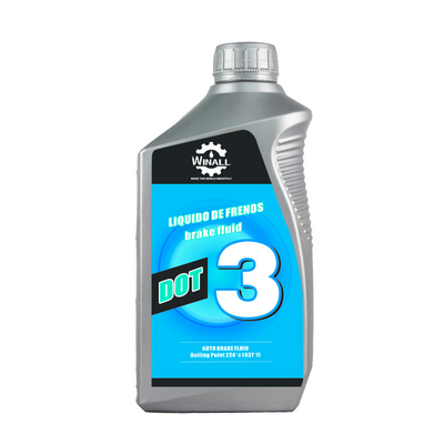 Huile de frein DOT3 en petits emballages, vente chaude en usine