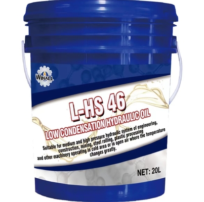 Indice de viscosité élevée 46# 20L L-HS huile hydraulique anti-usure